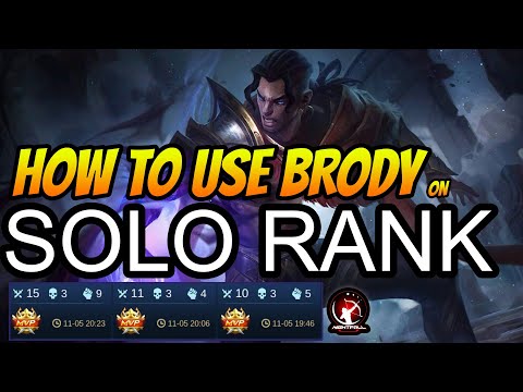 How to use BRODY on SOLO RANK * [ Tips and Tricks ]