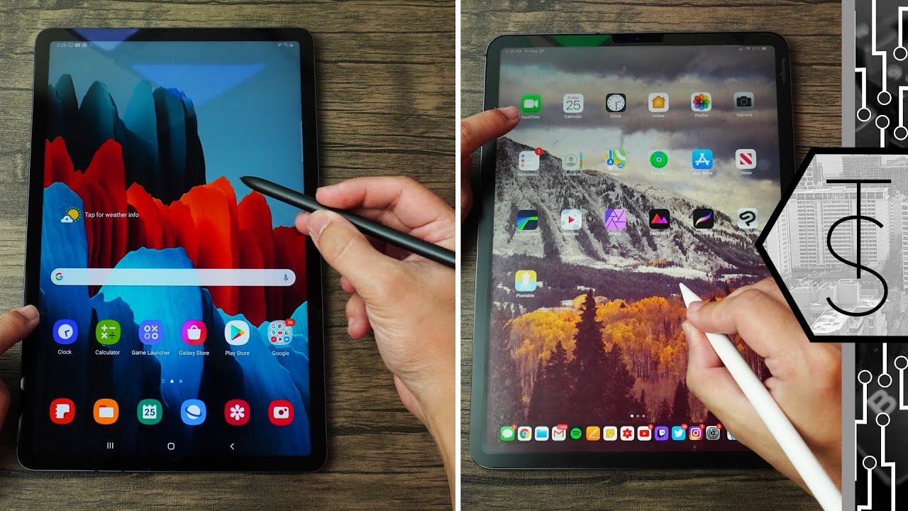 Samsung Galaxy Tab S7 vs iPad Pro | For Students, Artists, Photo & Video Editors - Who WINS?!