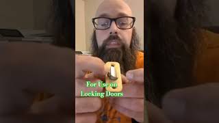 Locksmith Explains Why your lock can be opened with a credit card! #lockpicking #locksmith #security