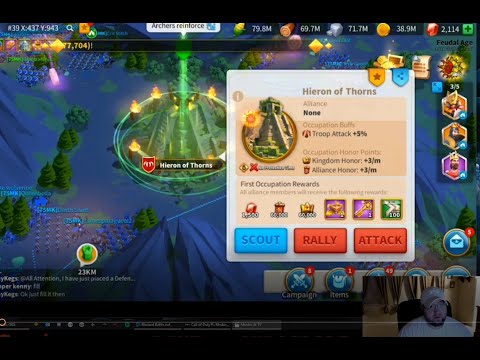 Rise of Kingdoms - Edward vs the Hieron of Thrones