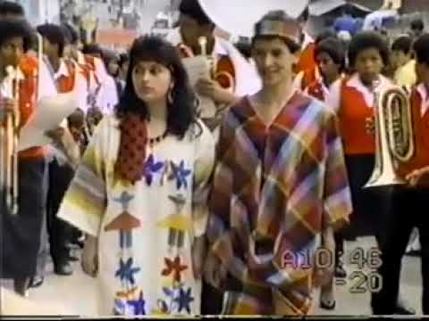 Desfile Festival Departamental de Bandas de Caldas-Aranzazu 1988