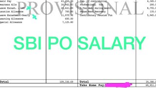 SBI PO Salary 2022 & Perks | Latest Salary Slip |  Bank PO Salary हिंदी में [CC]