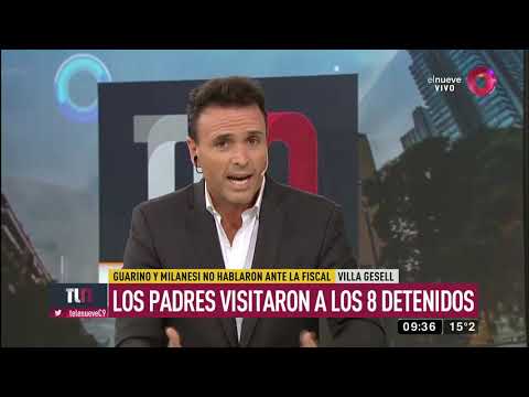 Guarino y Milanesi no hablaron ante la fiscal