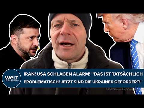 IRAN: USA schlagen Alarm! "Das ist tatsächlich problematisch! Jetzt sind die Ukrainer gefordert!"