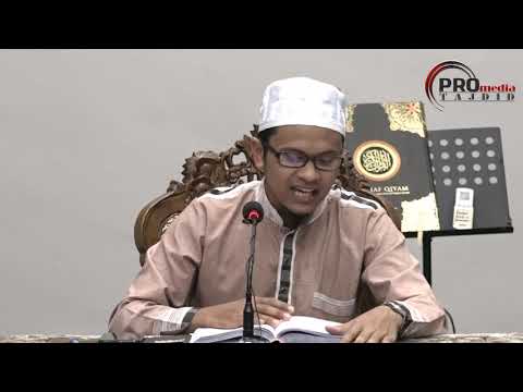 20-05-2019 Ustaz Shafiy Zakaria: