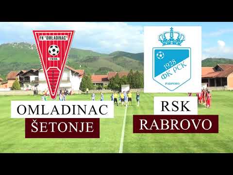 Podunavsko Šumadijska Zona : F.K. "Omladinac" -Šetonje  ---  F.K. "RSK" Rabrovo