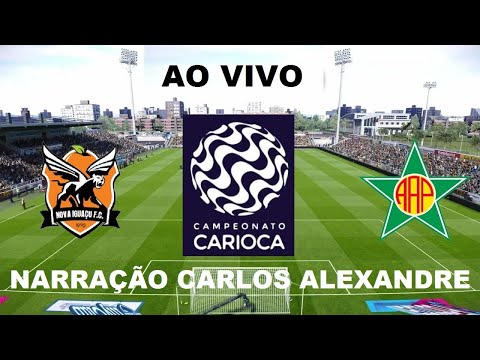 NOVA IGUAÇU X PORTUGUESA-RJ - AO VIVO (SEM IMAGEM) -  CARIOCÃO 2021 - NARRAÇÃO AO VIVO