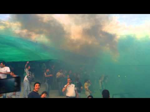 "Recibimiento San Martin de San Juan 108 años" Barra: La Banda del Pueblo Viejo • Club: San Martín de San Juan