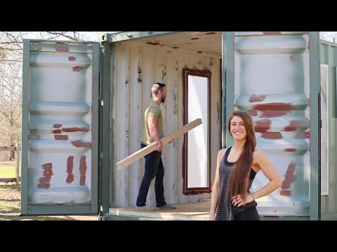 BUILDING OUT THE INTERIOR | Shipping Container To Cabin