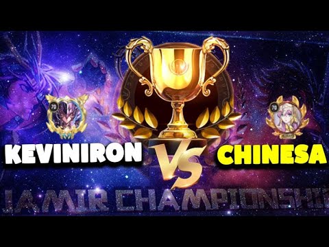 KEVINIRON VS CHINESA NA FINAL DO JAMIEL GLOBAL FOI UMA PIADA! - Saint Seiya Awakening