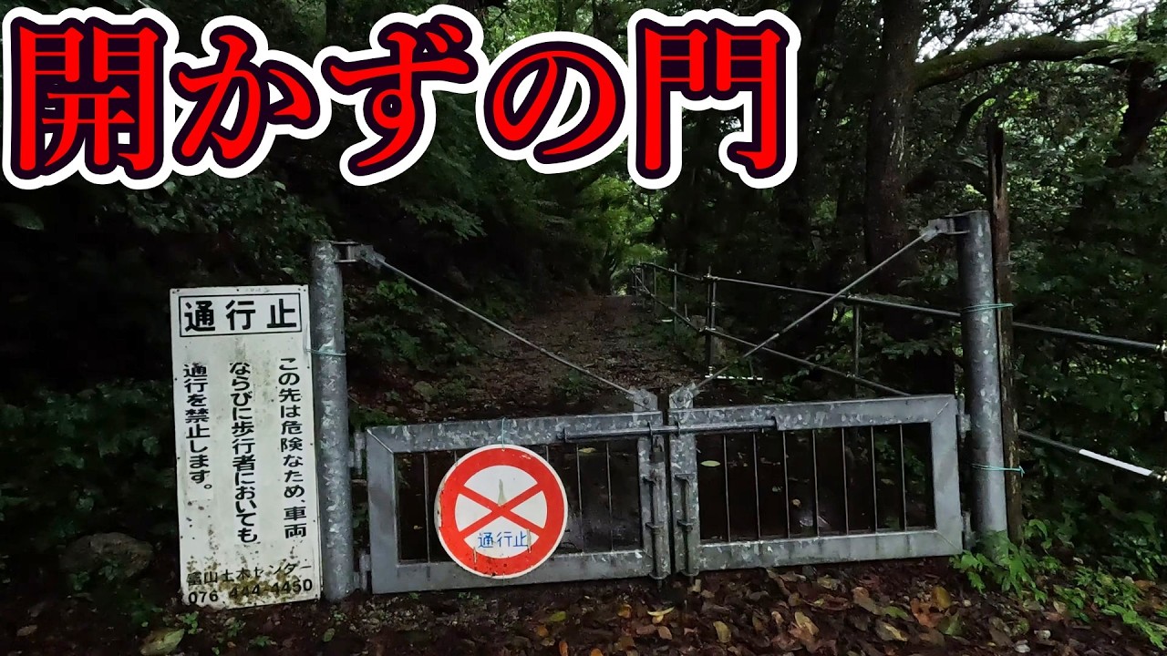 そのゲートが開くことは永遠にないであろう…[富山県道188号・富山県道54号]