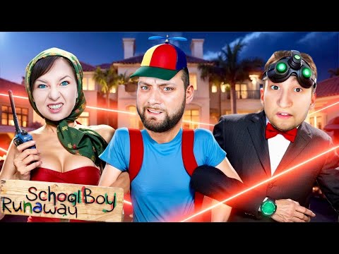 Moji Rodičia sú TAJNÍ ŠPIONI a NÚTIA ma Vykradnúť BANKU v Schoolboy Runaway v Minecraft