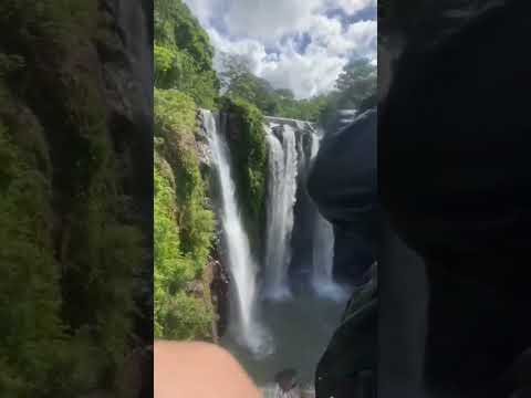 Volando sobre la Cascada de La Luna 🌕💦 | Aventura extrema en La Dalia