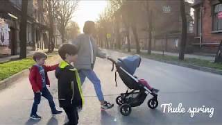 Thule Spring Stroller Aluminium (TH 11300100) - відео 1