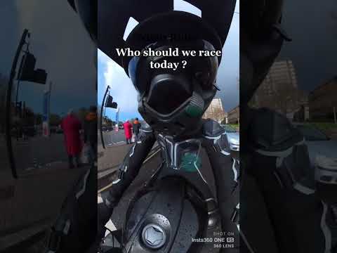 The Scariest Rider in London - NOBODY said that Bikers life would be EASY #WOW 🥷🏿😳😱