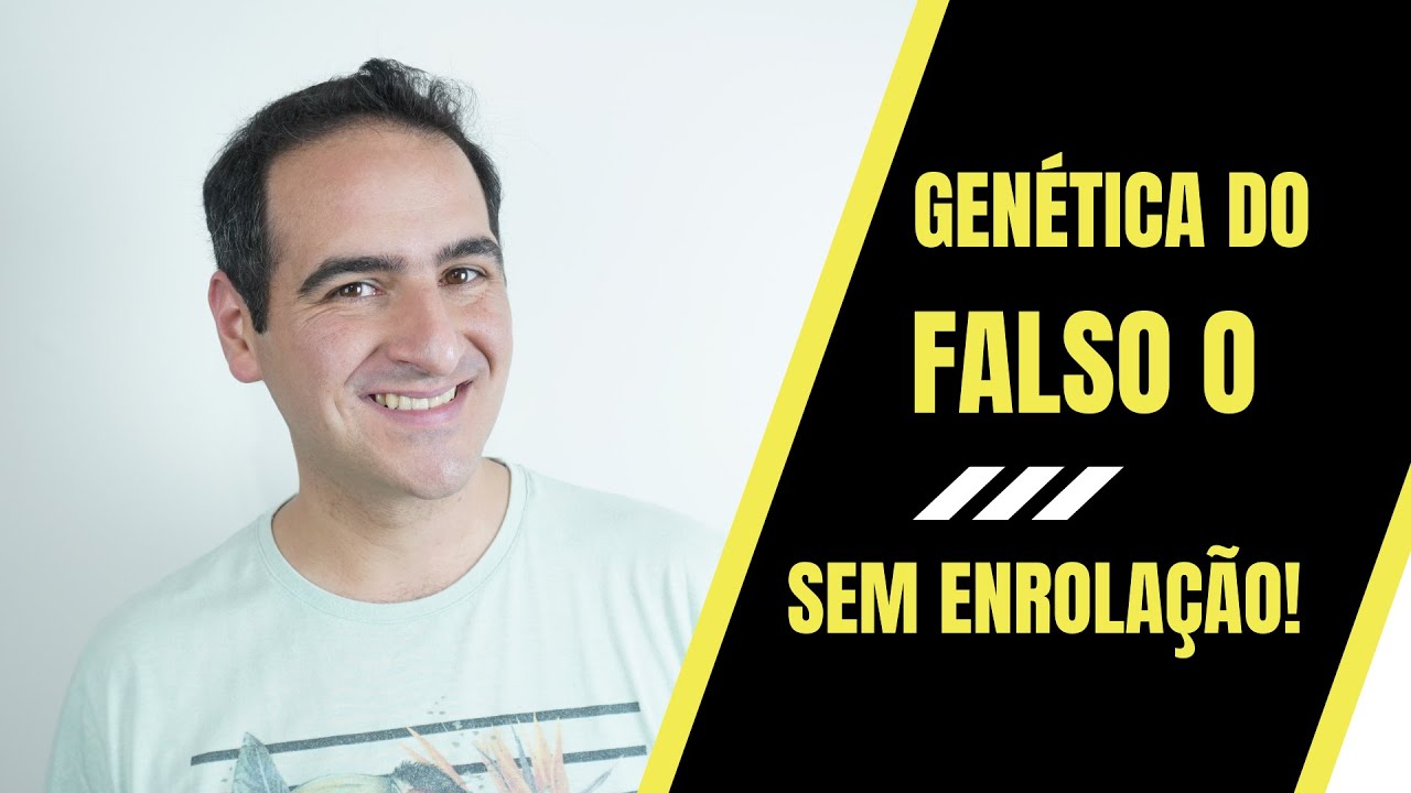 GENÉTICA do FALSO O (FENÓTIPO BOMBAIM) - Biologia SEM ENROLAÇÃO - Prof. Sanabria