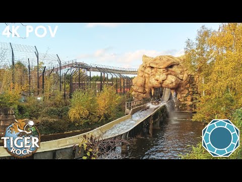 Tiger Rock On-Ride POV 4K - Chessington World of Adventures Resort