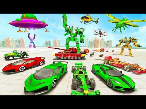 Multi Robot Transform Game 😎😎😎 Tank Robot Car Games | Android Gameplay