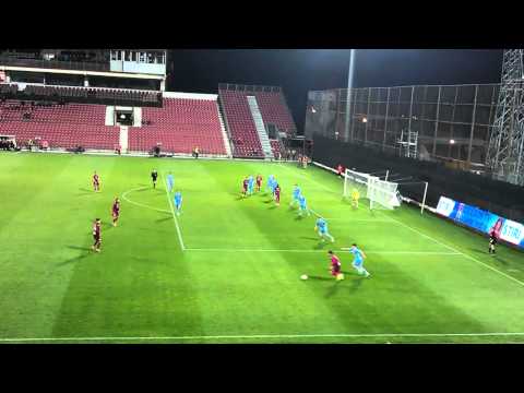 CFR Cluj Ceahlaul Piatra Neamt 2   0 Gol Chanturia