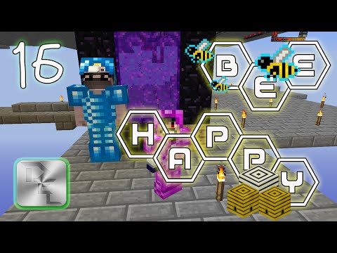 Minecraft Mod Pack Bee Happy - Episode 16 - The Nether
