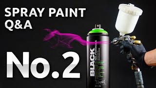 Martin answers important spray paint questions - Q&A February