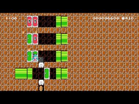見えないゆうちゃん　もぐらを踏む by づま - SUPER MARIO MAKER - No Commentary 1AJ