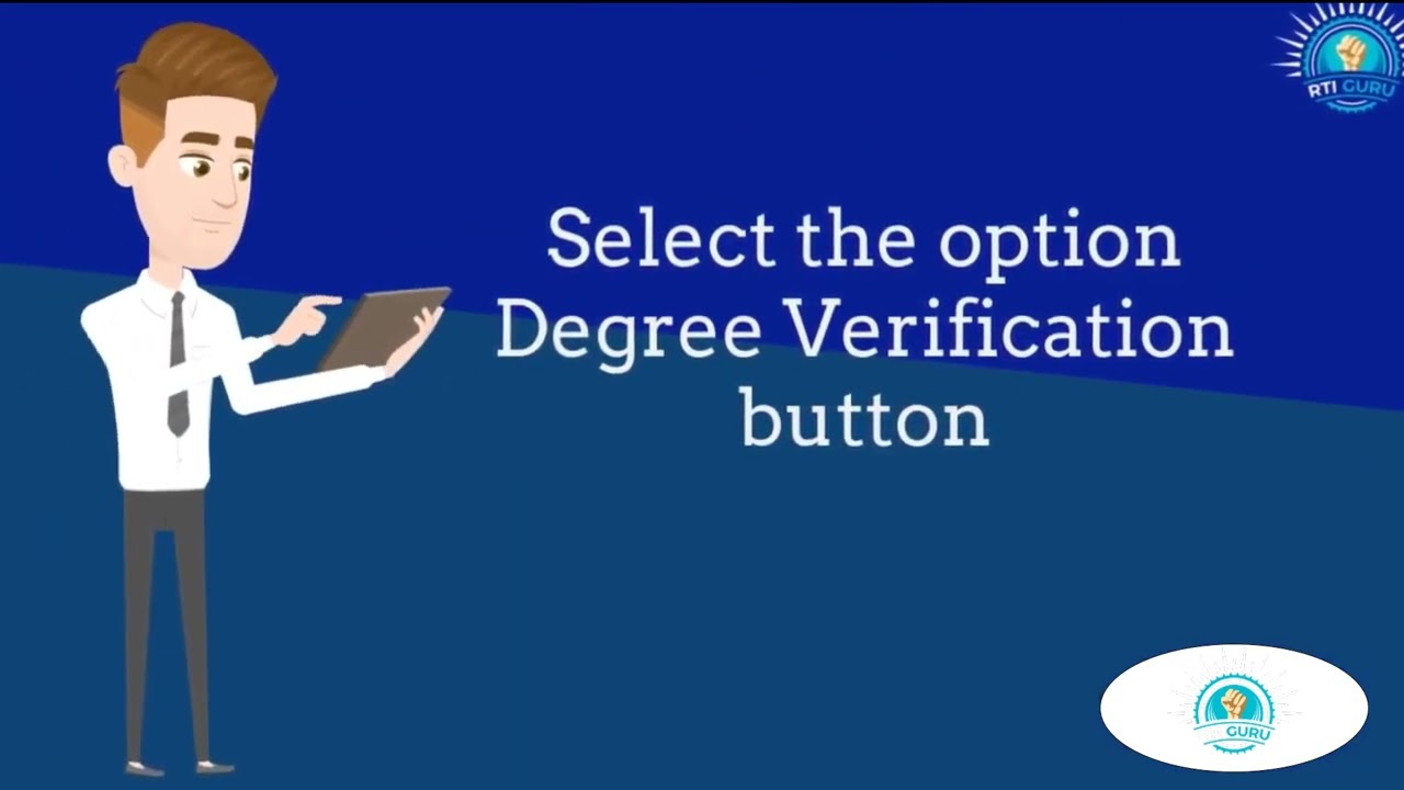 RTI for Degree Verification
