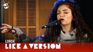 Lorde covers James Blake &#39;Retrograde&#39; for Like A Version (2014)