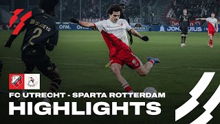 Kansenregen maar geen goals tegen Sparta | HIGHLIGHTS