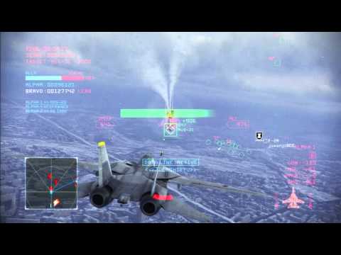 Ace Combat: Infinity - F-14A - Moscow Battle 11/16/2014 - 2