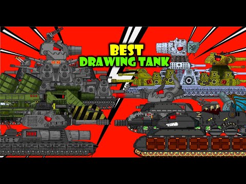 The Best Tank Drawing Part 1 - Cartoons About Tanks