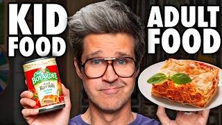 Kid Food vs. Adult Food (Taste Test)
