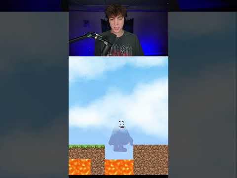 Larry Gaming - Help The Poor Grimace in Minecraft 🥲 #shorts