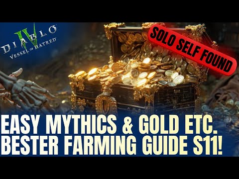 S11 | BEST Farming GUIDE explained in 3 MINUTES! SSF Guide Diablo IV