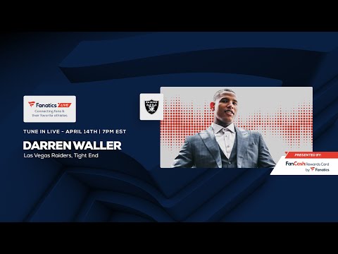 Fanatics Presents FanChats with Darren Waller