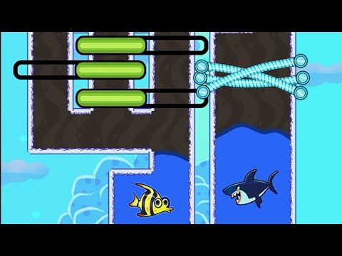 New save the fish game / New updated save  fish pull the pin mobile game / level 10255 - 10274
