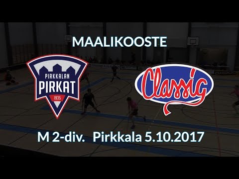 M 2-div. maalikooste Pirkat vs Classic II 5.10.2017