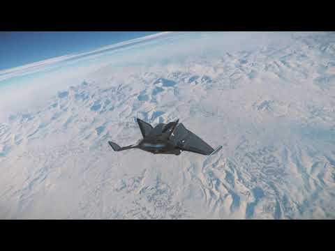 Star Citizen Alpha PTU 3.8.0 Landing on MicroTech planet.  New Babbage city. Snow storm.