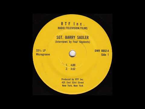 Barry Sadler - Interviews With Four Students (Versions 1-4)