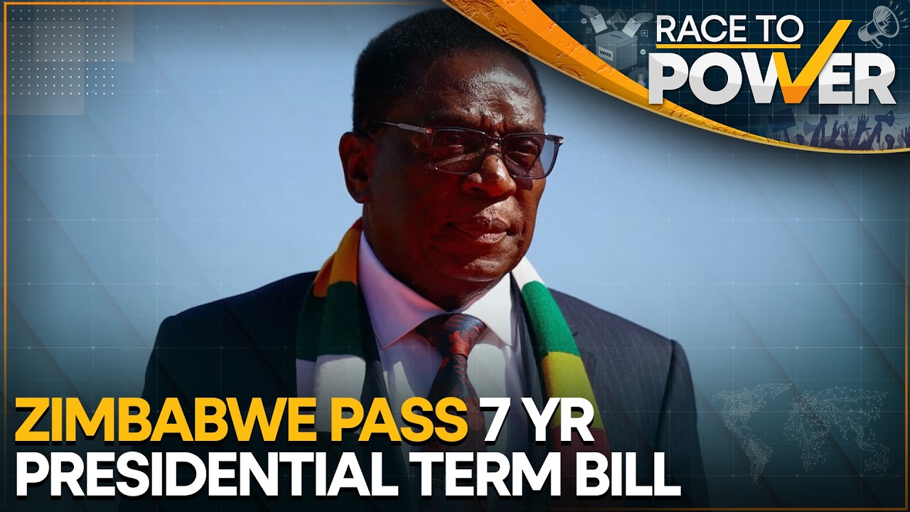 Zimbabwe Pass 7-Year Presidential Term Bill: Mnangagwa’s Rule Could Extend To 2030 | Race To Power