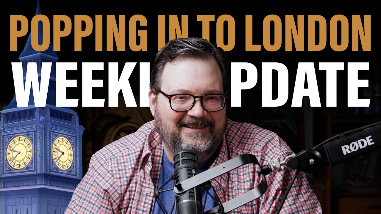 Meet Me In London & Get A Book Signed! + Weekly Update