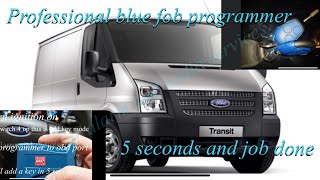 Ford Transit Mk7 2006-2013 key programming in seconds no computer needed by handheld programmer