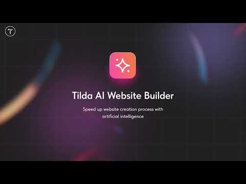 Tilda AI Website Builder