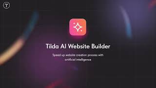 Tilda AI Website Builder