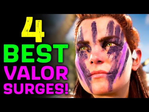 4 BEST VALOR SURGES & How To Use Them - Horizon Forbidden West