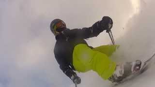 preview picture of video 'Little off piste in Valmorel - GoPro Hero 2'