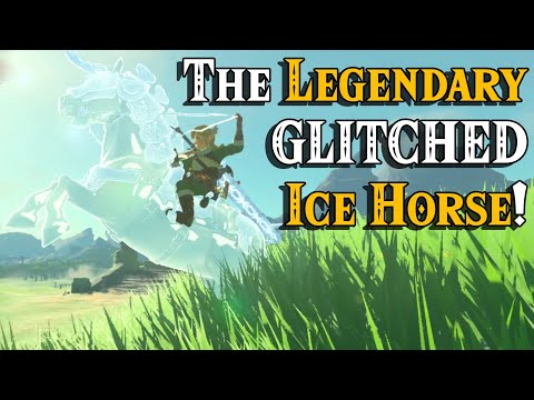 The Legendary GLITCHED Ice Horse DISCOVERED in Zelda Breath of the Wild
