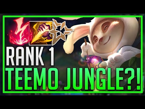 How to Play Jungle Teemo in Season 9!  Rank 1 Teemo Guide! (Legit)