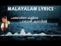 Malayalam Unplugged -  Panjavarna Kulire Palazhi Kadavil Malayalam Lyrics HD