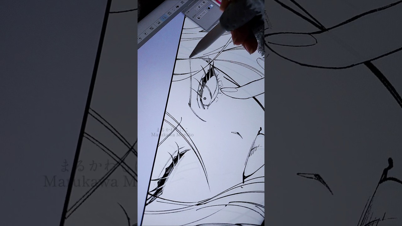 あっかんべ #心の中が見える王子と心の中は真っ黒令嬢  #asmr #イラストメイキング #comicart #digitalart